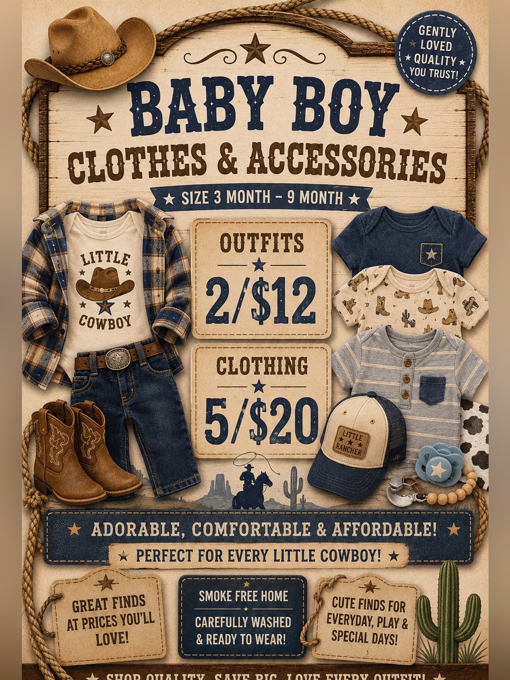 🩵 Boy Clothes - 2/$12 & 5/$20 🩵